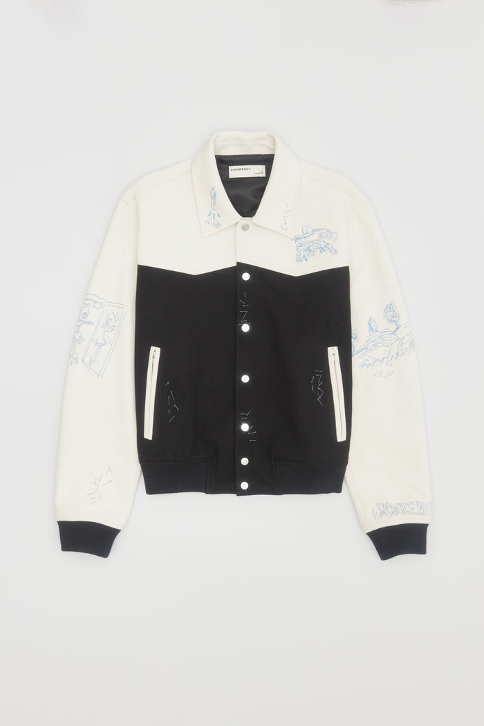 Domrebel SCRIBS JACKET Ivory