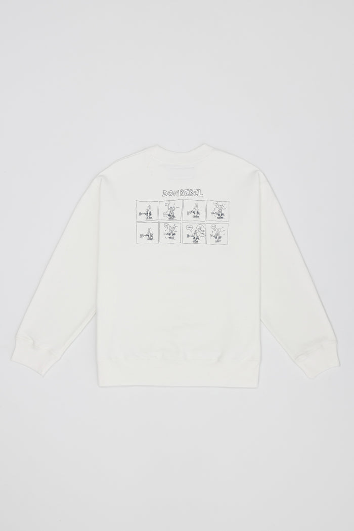 Domrebel SHOCK SWEATSHIRT Ivory