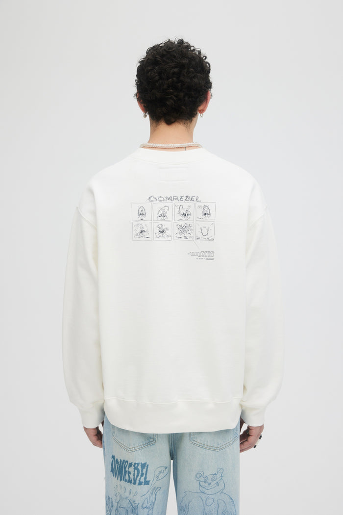 Domrebel SKIP SWEATSHIRT Black