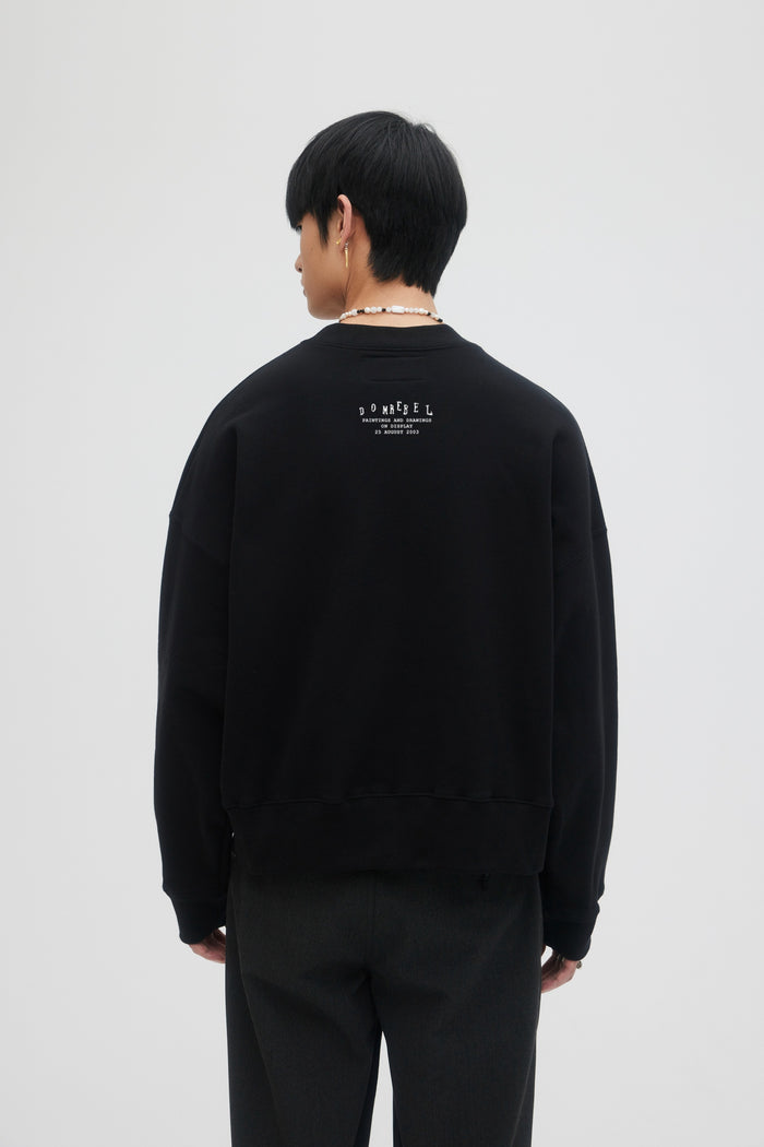 Domrebel SNAPSHOT SWEATSHIRT Black