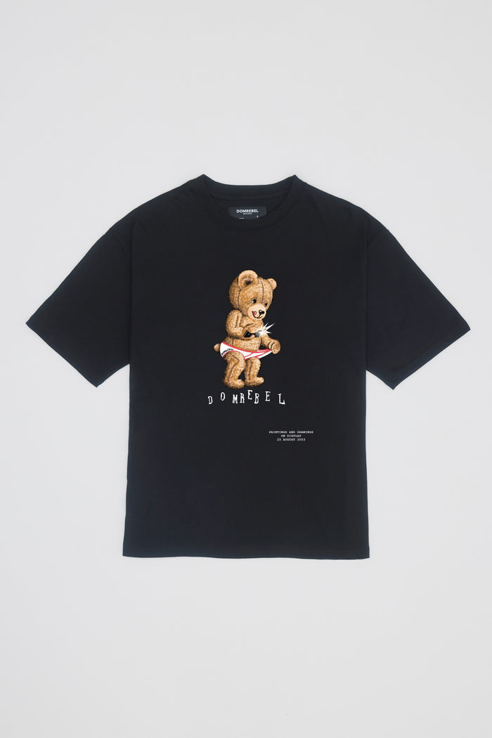 Domrebel SNAPSHOT T-SHIRT Black
