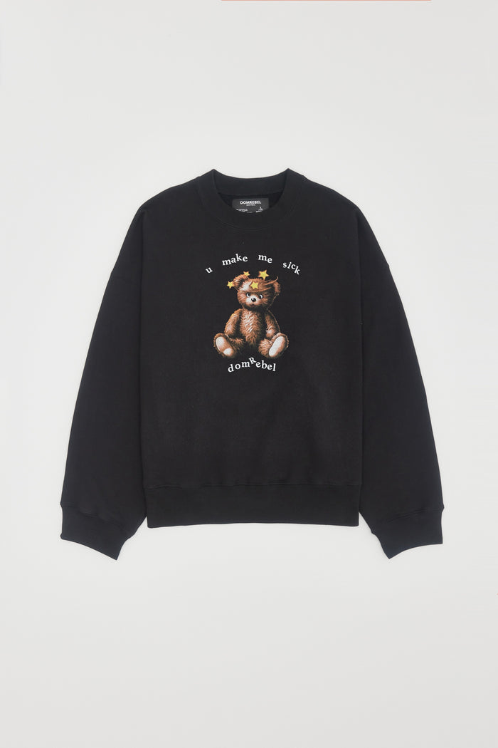 Domrebel STARS SWEATSHIRT Black