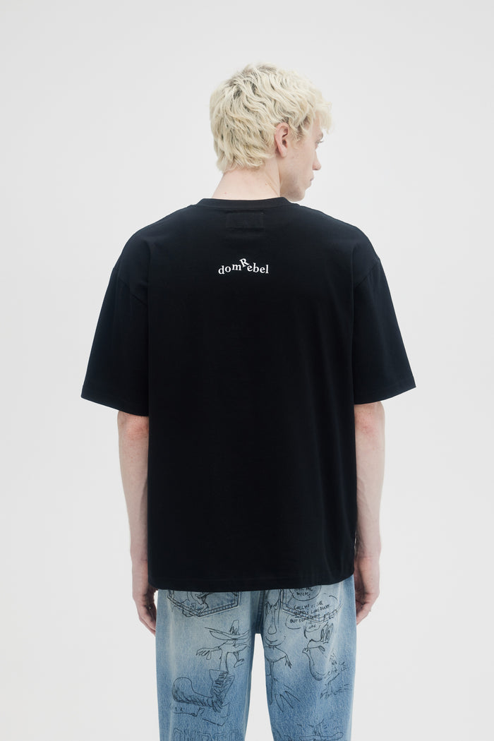 Domrebel STARS T-SHIRT Black
