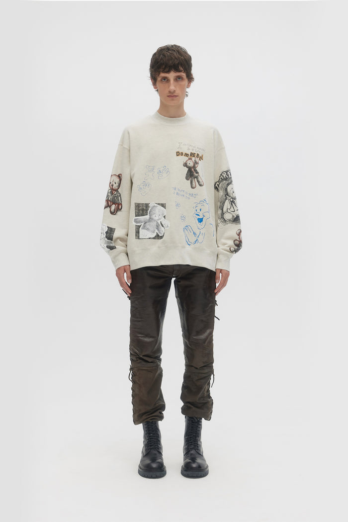 Domrebel STUFFY SWEATSHIRT GREIGE