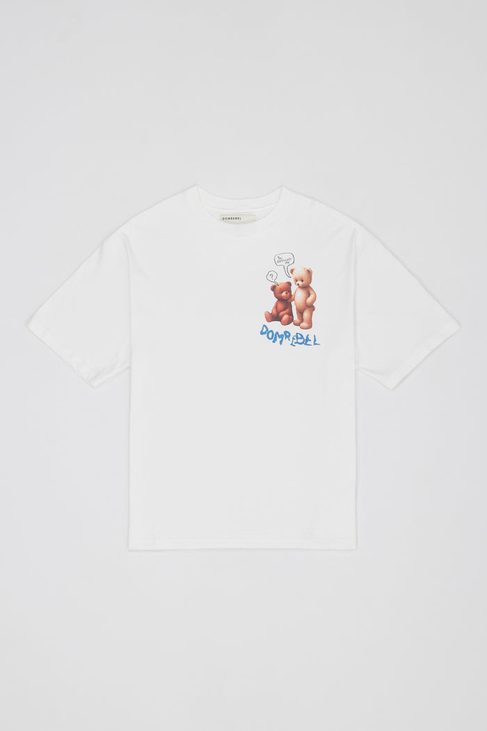 Domrebel SUFFOCATE T-SHIRT Ivory