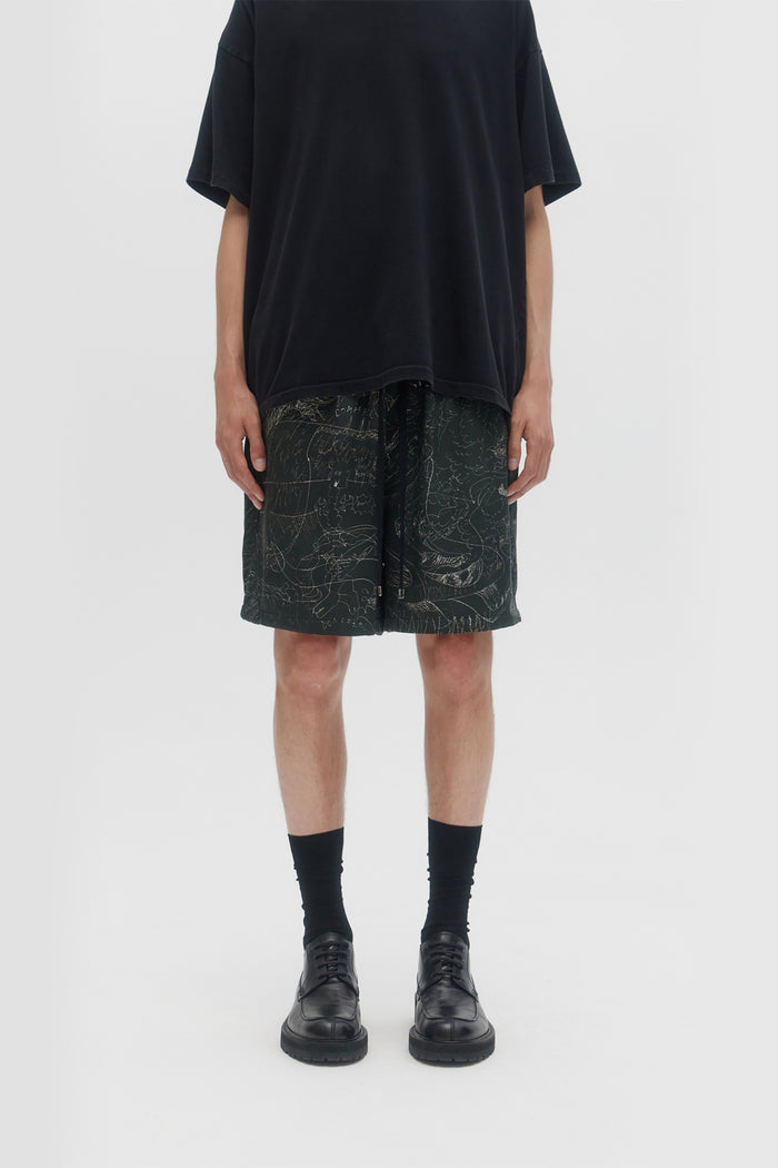 Domrebel UTOPIA SHORTS Black