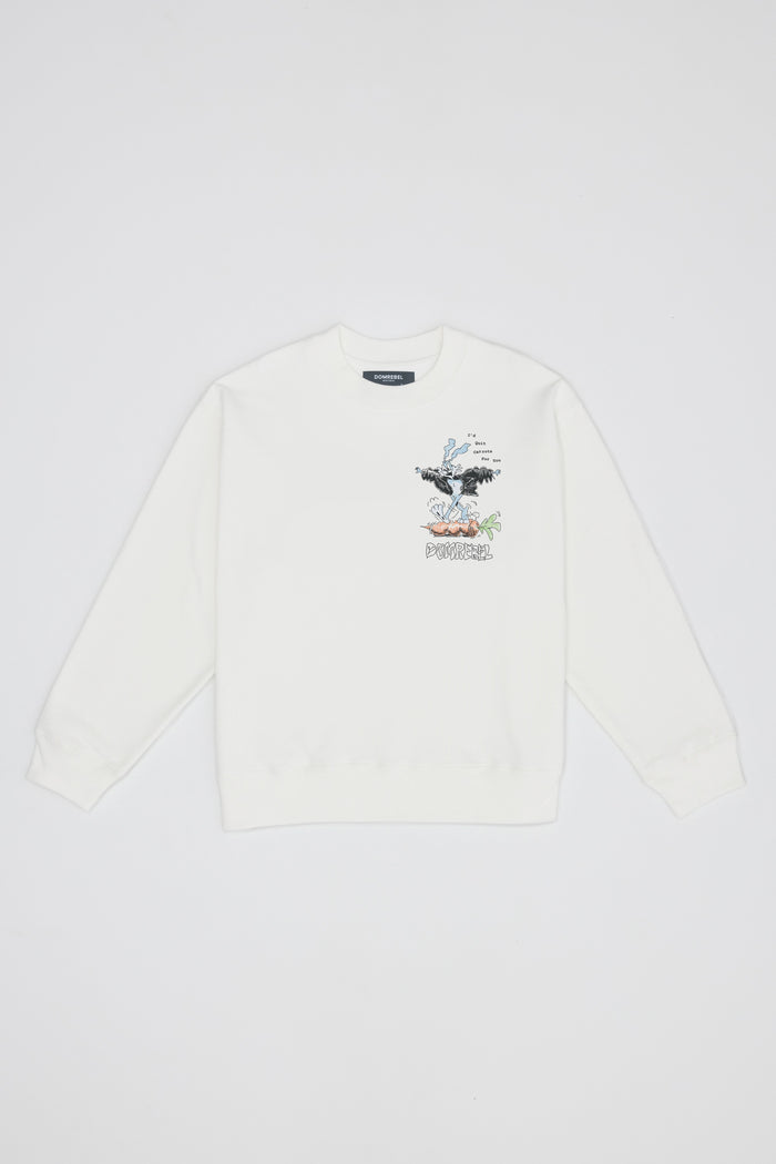 Domrebel WABBIT SWEATSHIRT Ivory