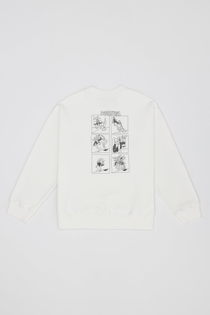 Domrebel WABBIT SWEATSHIRT Ivory