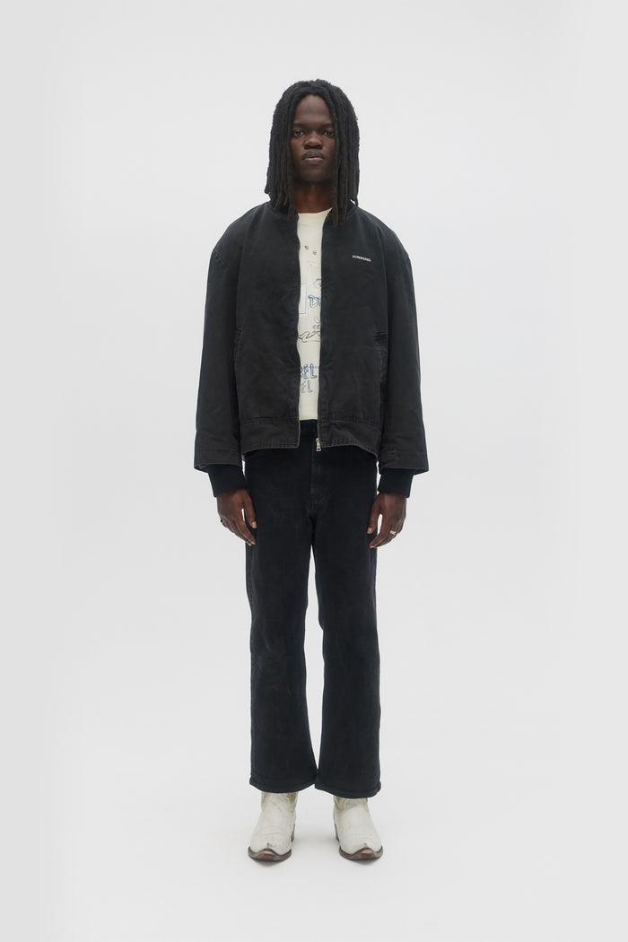 Domrebel WORK BOMBER JACKET Black