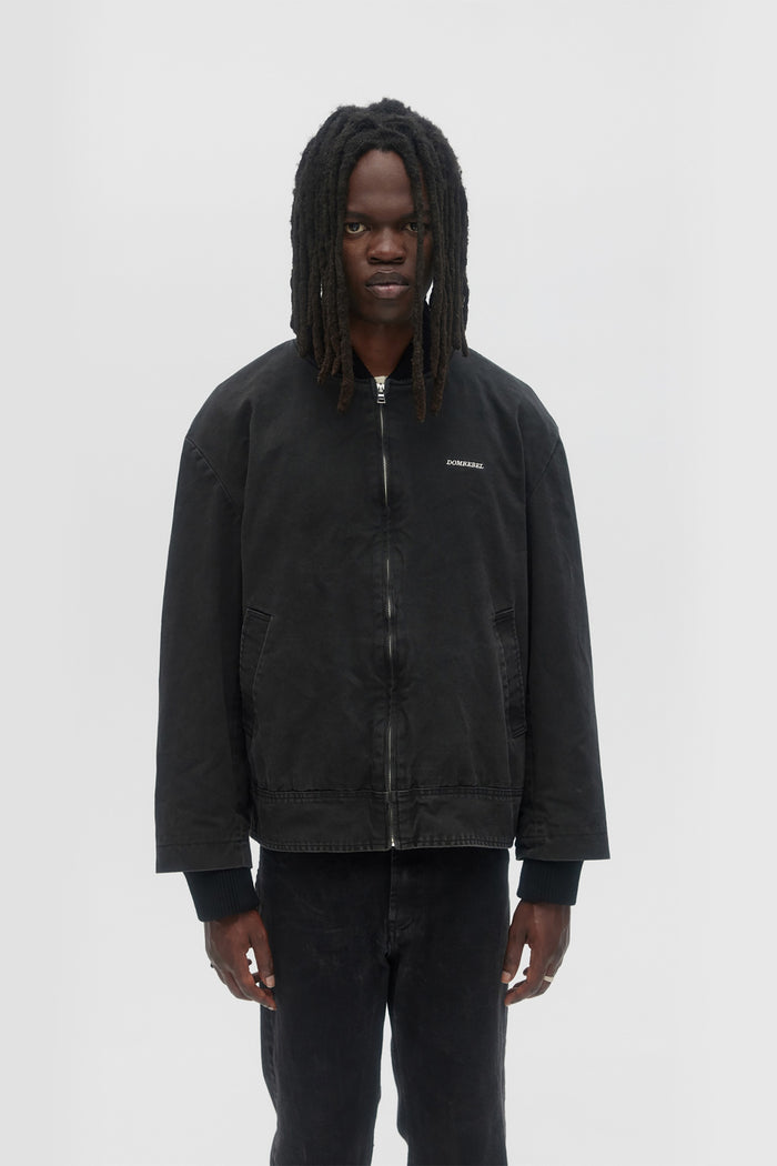 Domrebel WORK BOMBER JACKET Black