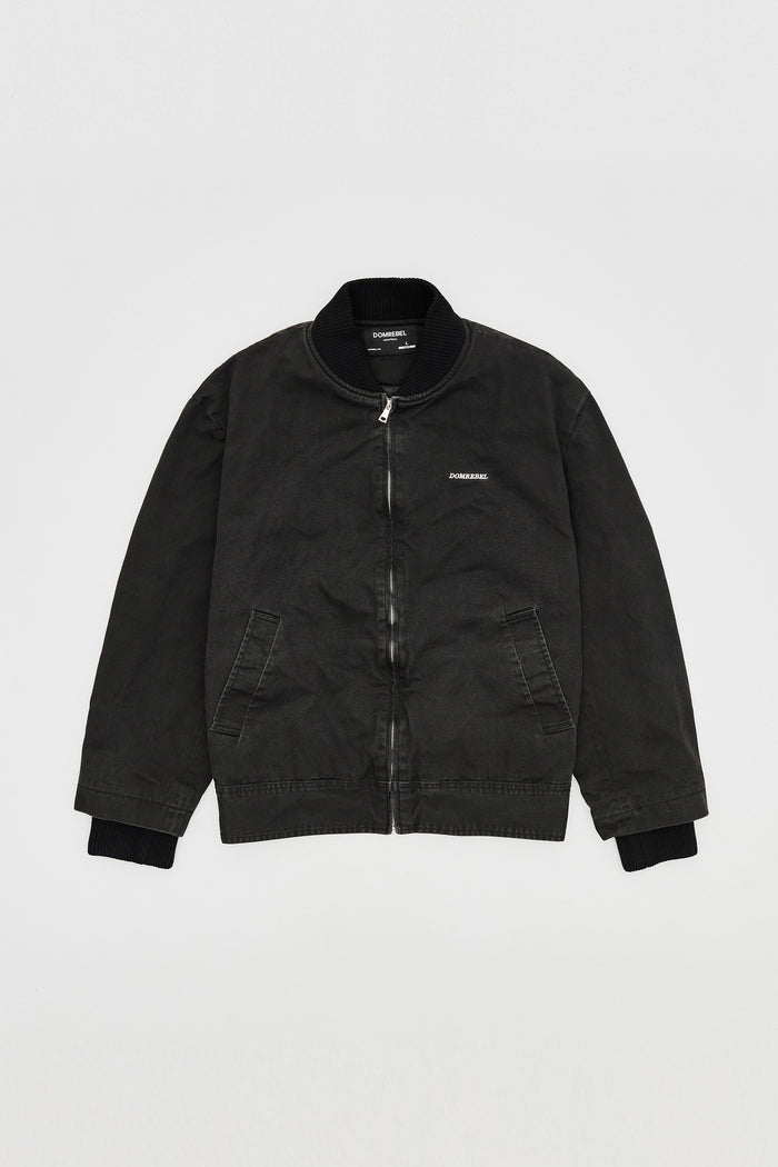 domrebel WORK BOMBER JACKET Black