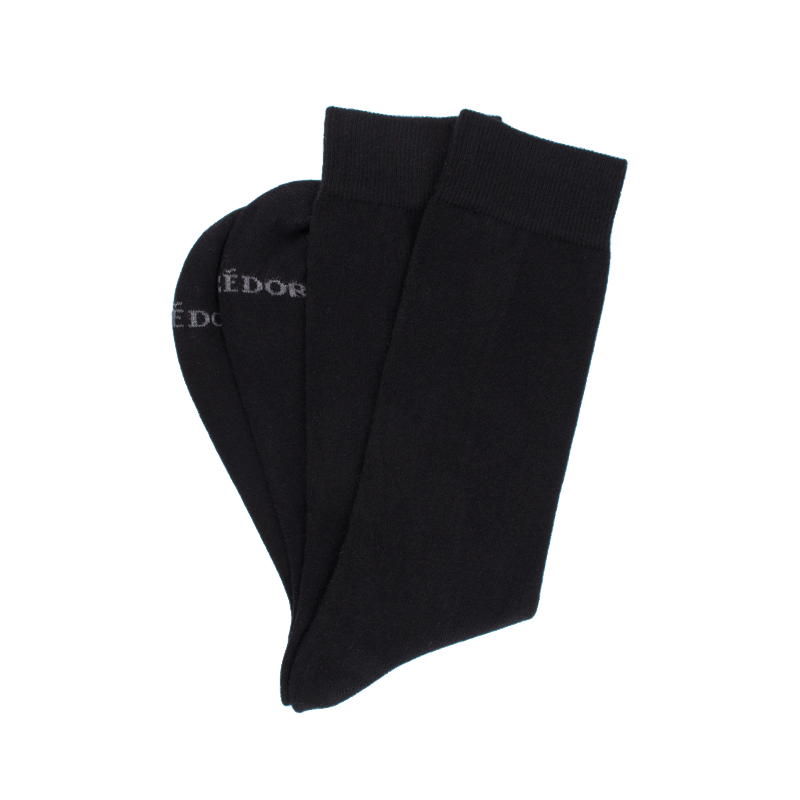 Doré Doré Boite Cadeau De 3 Paires De Chaussettes Homme En Coton - Marron Caille