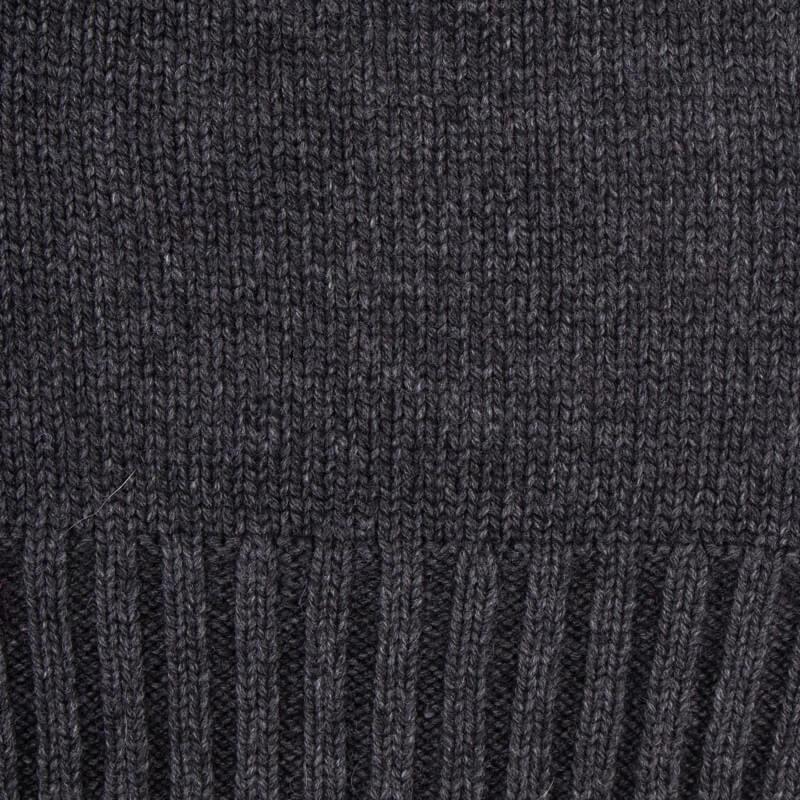 Doré Doré Bonnet En Laine Mérinos Et Cachemire - Gris Anthracite