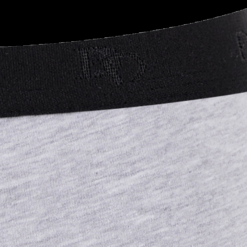 Doré Doré Boxer Pour Homme En Coton Stretch Mélangé Uni Avec Bande élastique Portant Le Logo De La Marque - Gris Rocheux