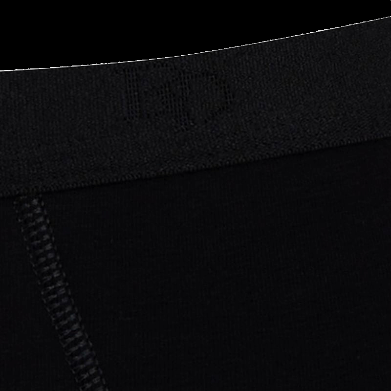 Doré Doré Boxer Pour Homme En Coton Stretch Uni Avec Bande élastique Siglée - Noir
