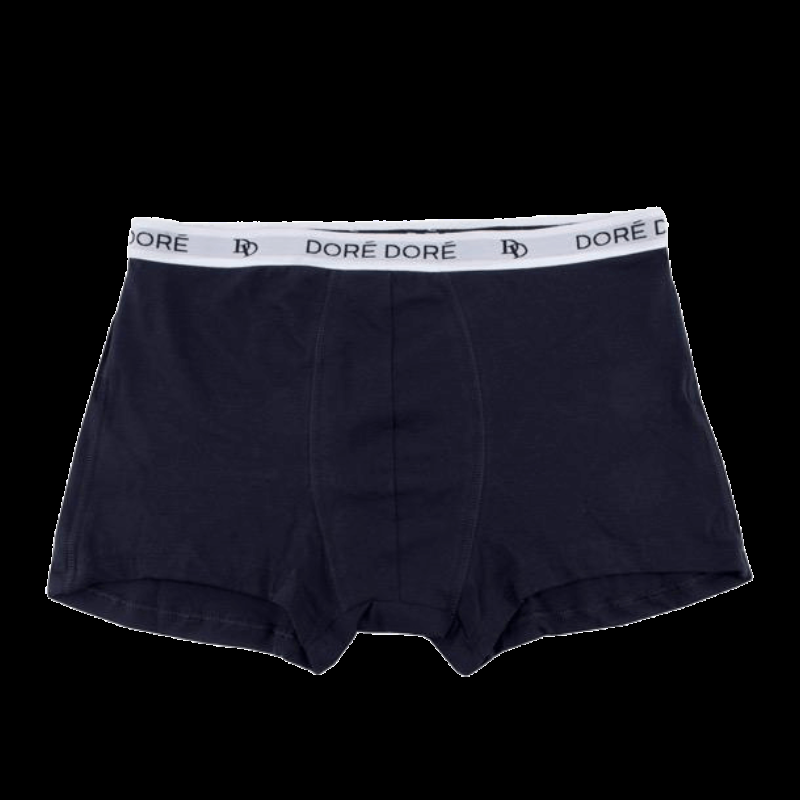 doré doré Caleçon boxer Doré Doré en coton strech ultra doux - Bleu marine