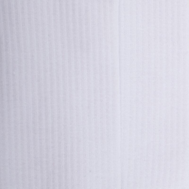 Doré Doré Chaussette À Côtes En Coton Mélangé Semelle Bouclette - Blanc