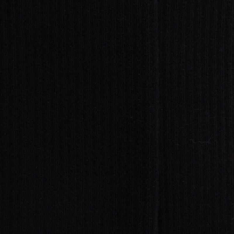 Doré Doré Chaussette À Côtes En Coton Mélangé Semelle Bouclette - Noir