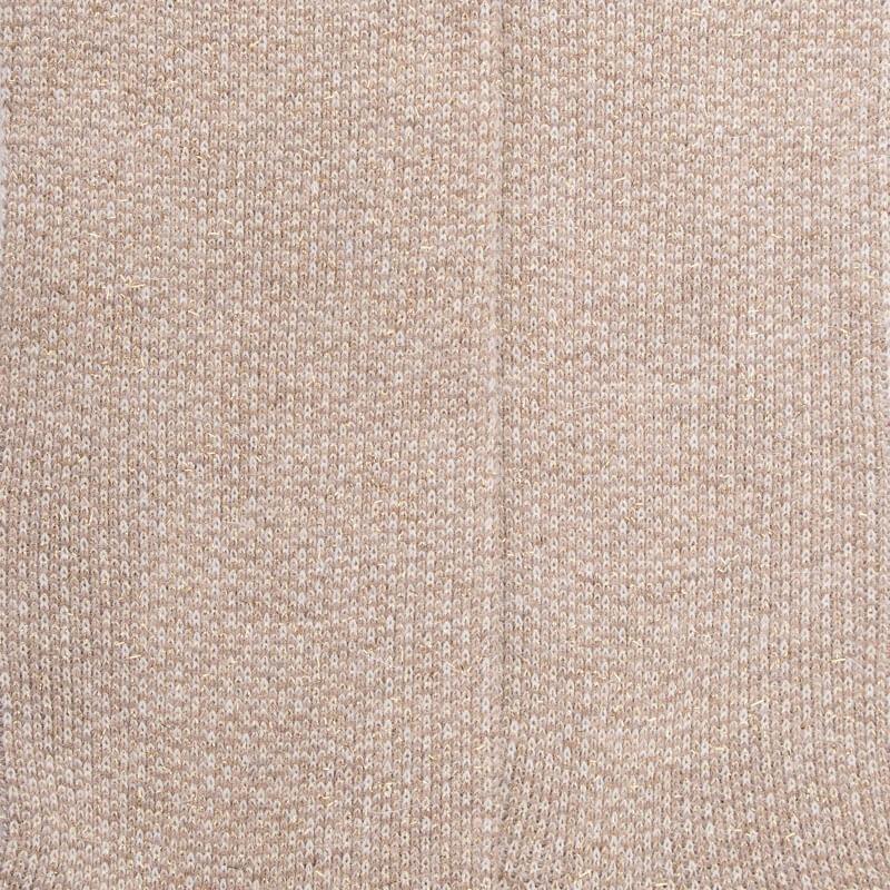 Doré Doré Chaussette Laine Angora Et Lurex Brillant - Capuccino