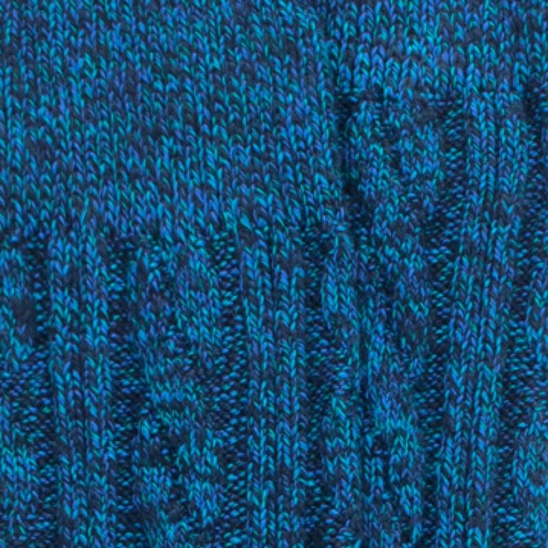Doré Doré Chaussettes Chinées Avec Torsades En Coton Recyclé