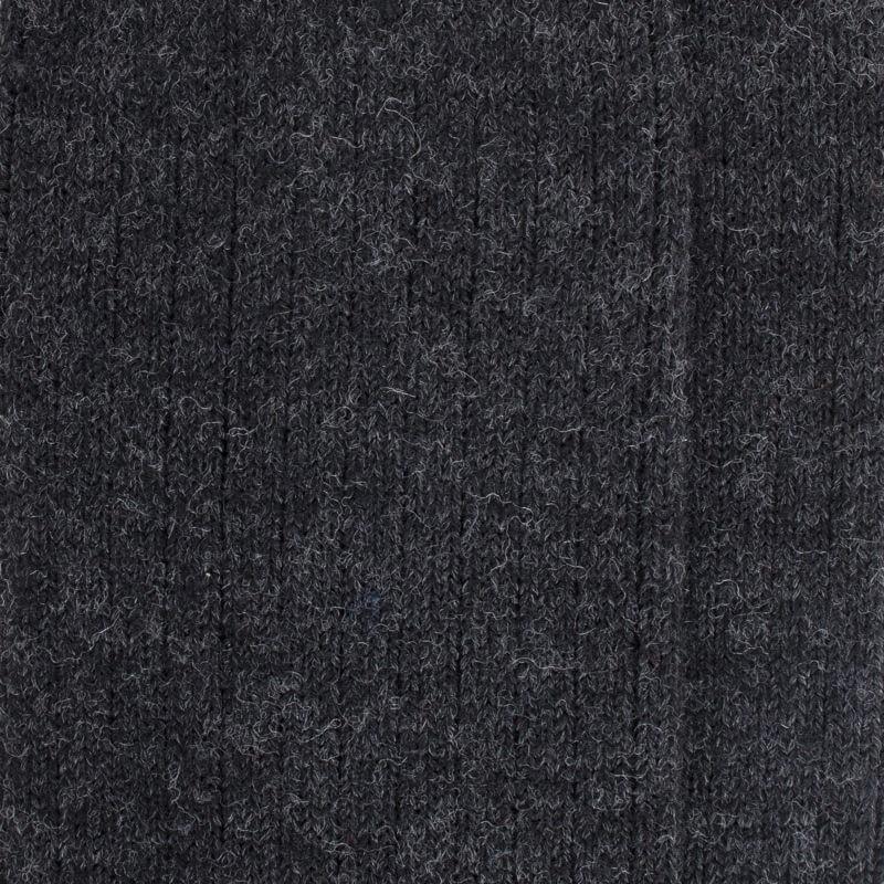 Doré Doré Chaussettes Côtelées En Laine Mérinos épaisse - Gris