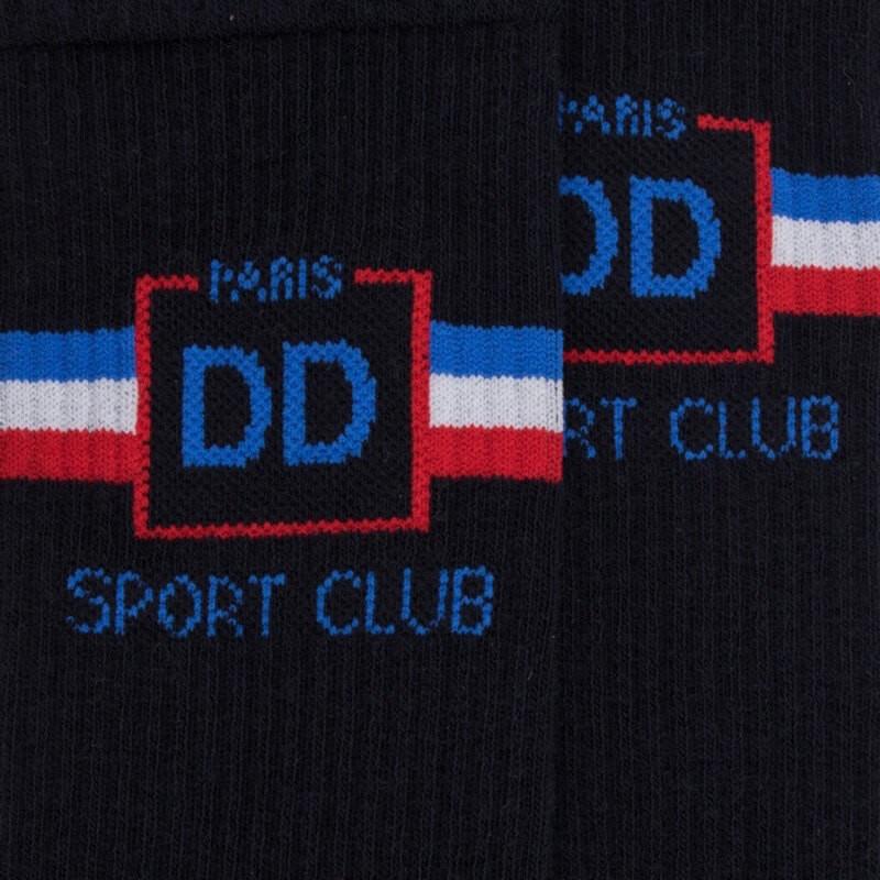 Doré Doré Chaussettes De Sport En Coton éponge Pour Hommes - Bleu Marine Foncé