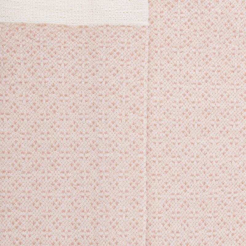 Doré Doré Chaussettes En Laine à Motifs Pour Femmes - Écru