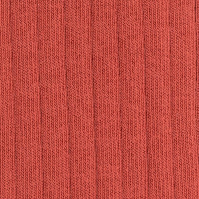 Doré Doré Chaussettes Enfant Côtelées En Coton Doux - Orange