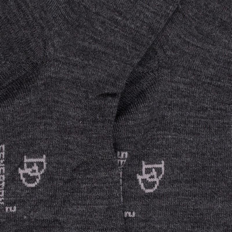 Doré Doré Chaussettes Enfant En Laine Et Coton - Gris étain