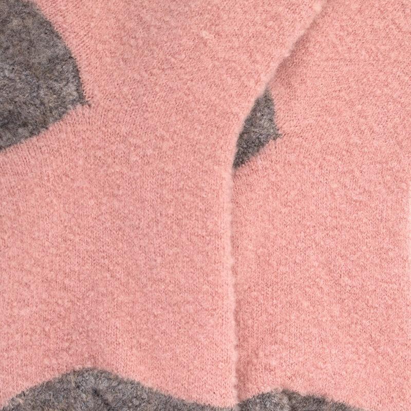 Doré Doré Chaussettes Enfant En Laine Polaire - Rose Praline