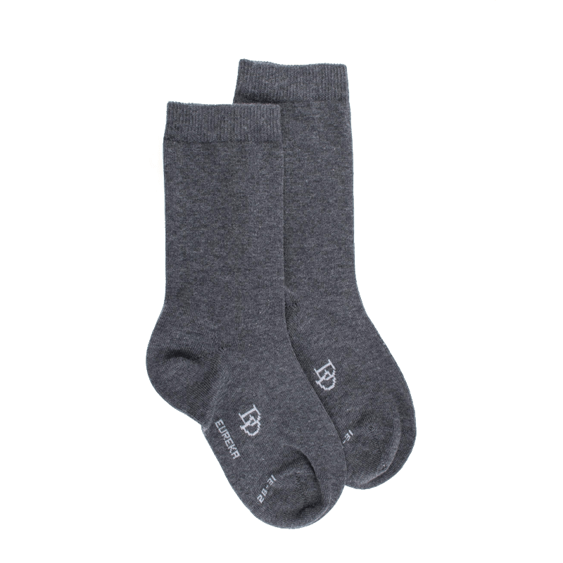doré doré Chaussettes enfant Eureka en coton égyptien - Gris