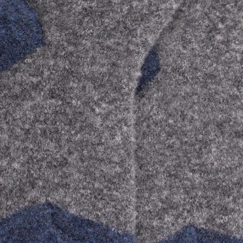 Doré Doré Chaussettes Enfant Laine Polaire - Gris Et Turquoise