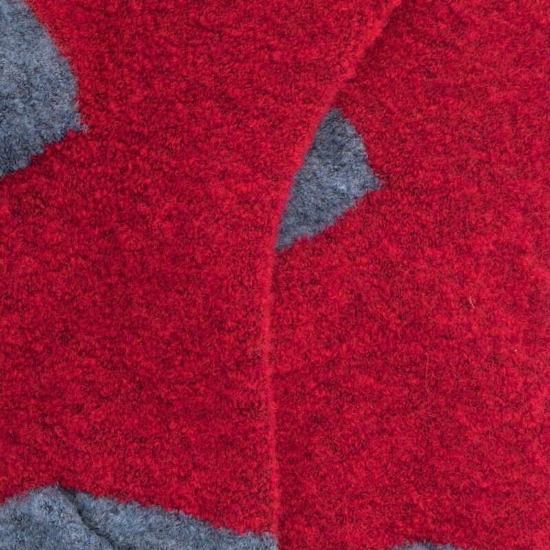 Doré Doré Chaussettes Enfant Laine Polaire - Rouge Et Bleu