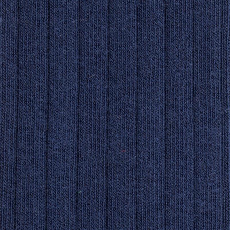 Doré Doré Chaussettes Enfants Côtelées En Coton Doux - Bleu Marine