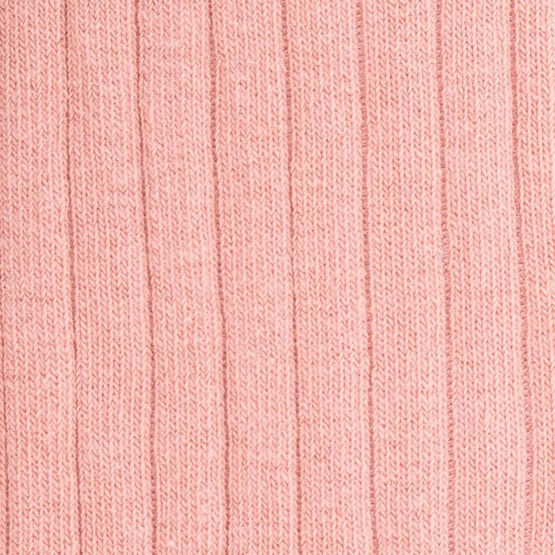 Doré Doré Chaussettes Enfants Côtelées En Coton Doux - Rose