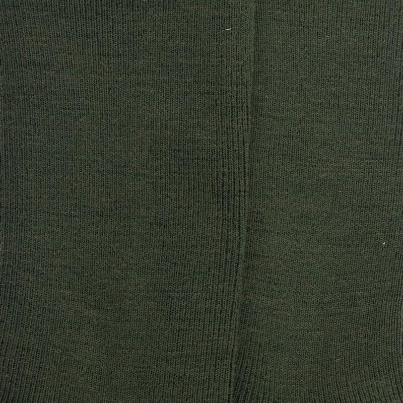 Doré Doré Chaussettes Femme à Côtes Sans Bord élastique En Laine - Vert Cyprès