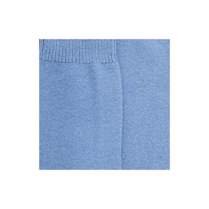 Doré Doré Chaussettes Femme Douceur En Laine Mérinos Et Cachemire - Bleu Ciel