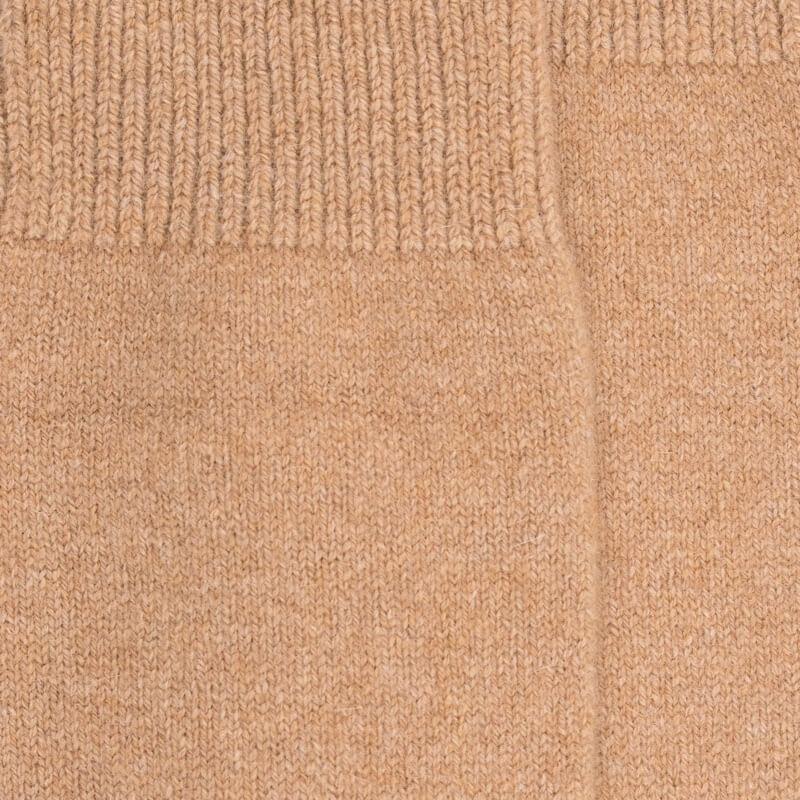 Doré Doré Chaussettes Femme En Laine Et Cachemire - Beige Désert