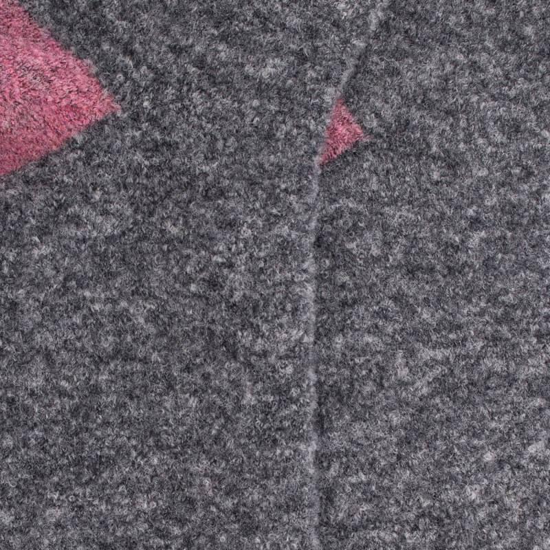 Doré Doré Chaussettes Femme En Laine Polaire - Gris Oxford & Rose Gambas