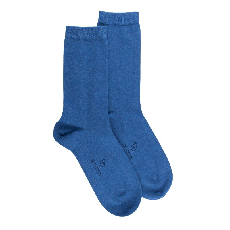 doré doré Chaussettes femme fines en coton égyptien
