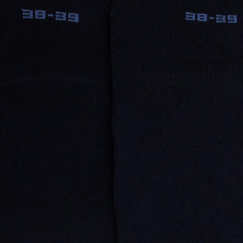 Doré Doré Chaussettes Femme Invisible En Coton Et Bandes Anti-glisse - Bleu Foncé