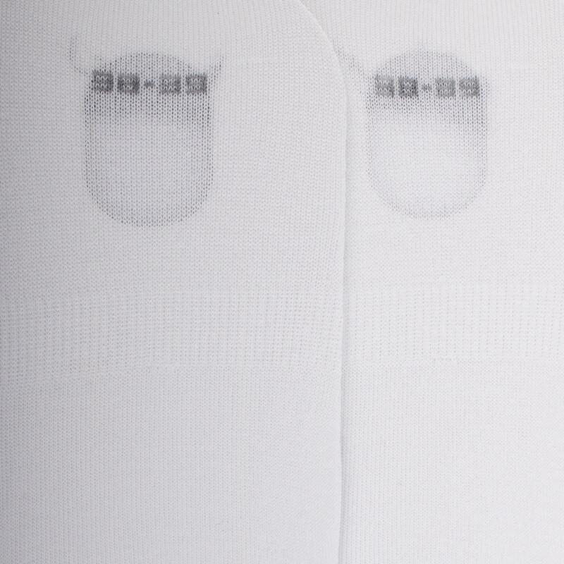 Doré Doré Chaussettes Femme Invisible En Coton Et Bandes Anti-glisse - Blanc