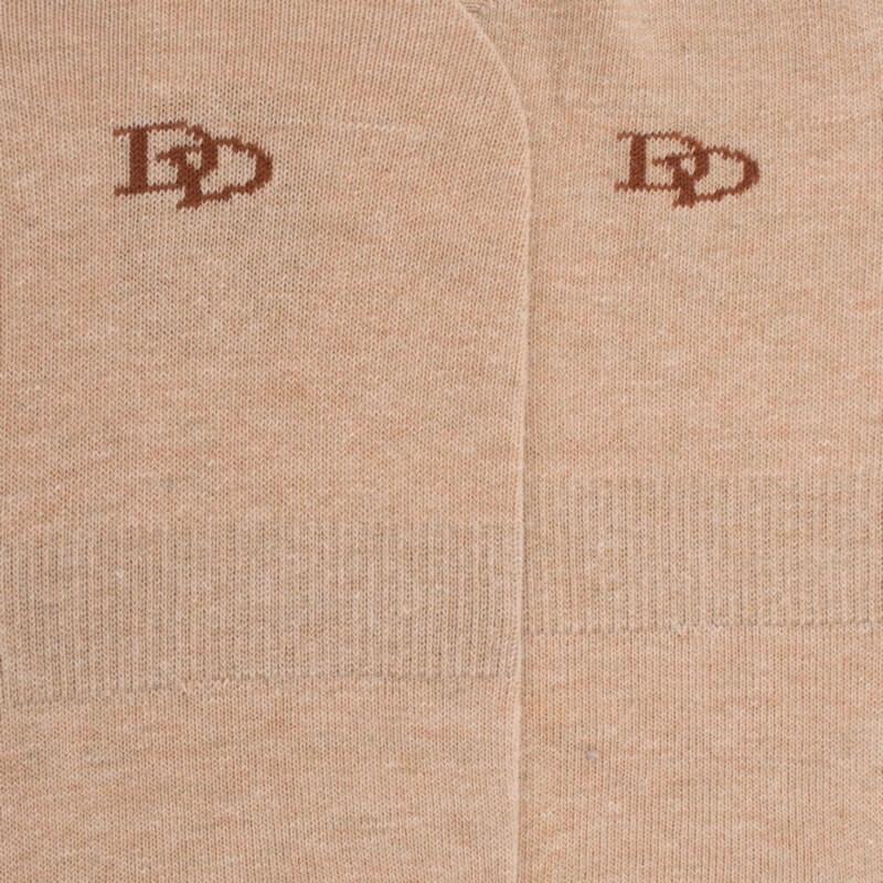 Doré Doré Chaussettes Femme Invisibles En Coton égyptien - Beige Sable