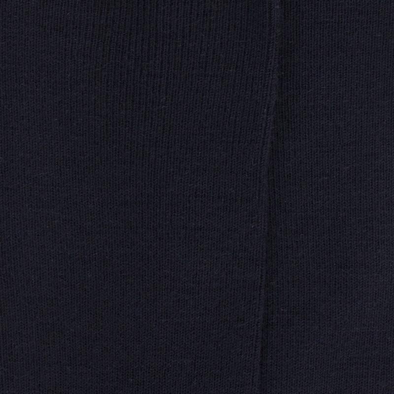 Doré Doré Chaussettes Femme Spéciales Jambes Sensibles Sans Bord élastique En Laine - Bleu Foncé