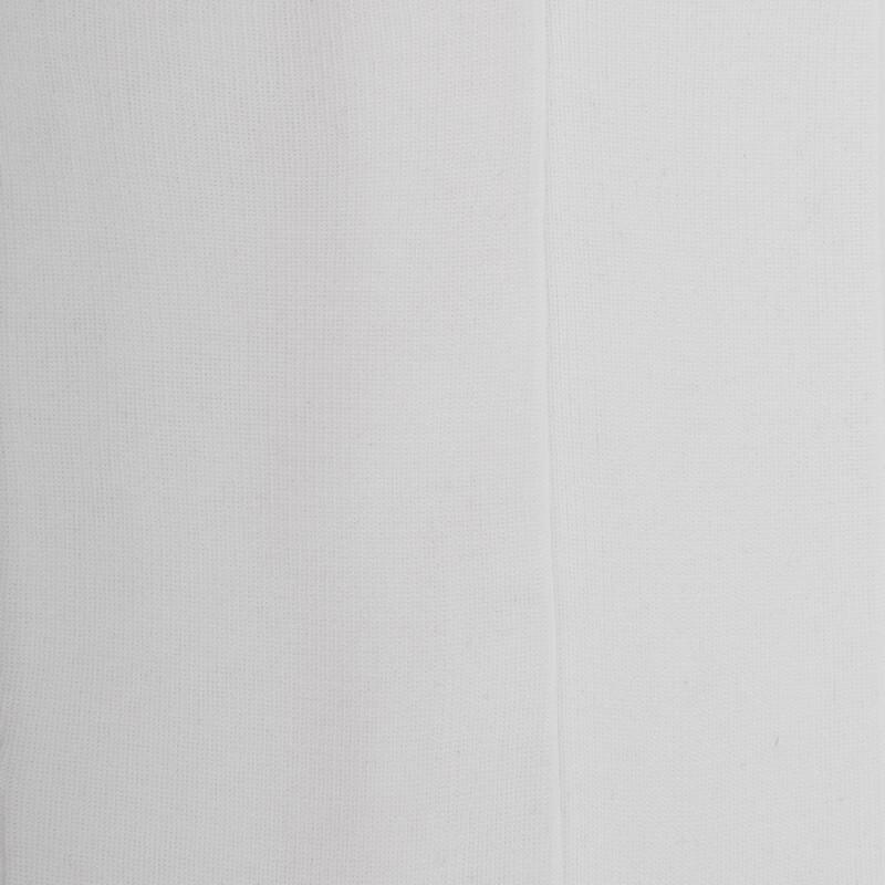 Doré Doré Chaussettes Homme à Côtes Sans Bord élastique En Fil D'Écosse - Blanc