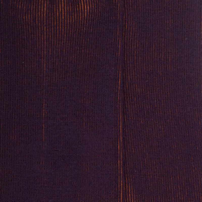 Doré Doré Chaussettes Homme à Côtes Sans Bord élastique En Laine - Violet Mûrier