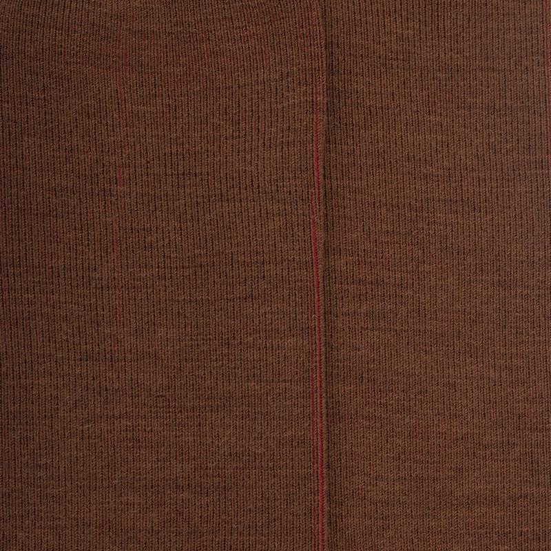 Doré Doré Chaussettes Homme à Côtes Sans Bord élastique En Laine - Bois