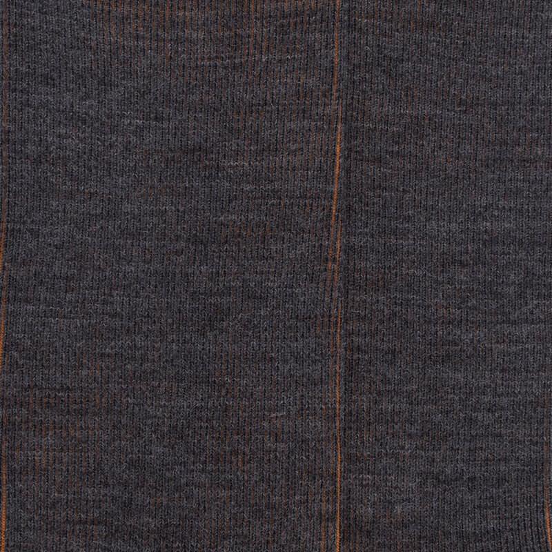 Doré Doré Chaussettes Homme à Côtes Sans Bord élastique En Laine - Litchi