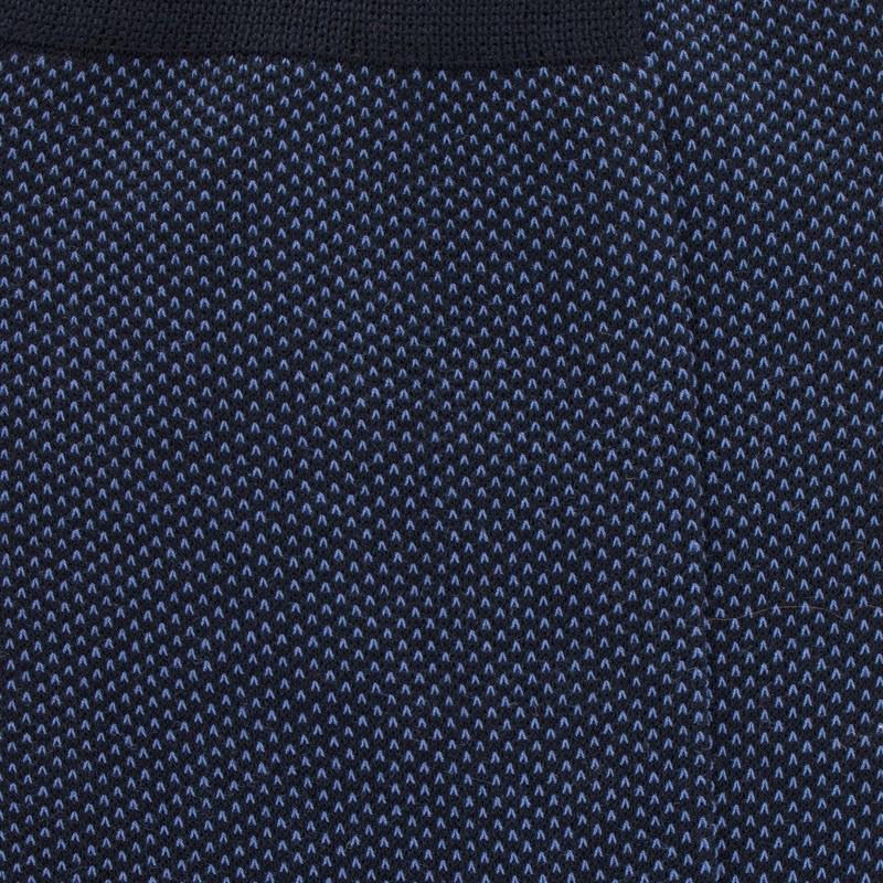 Doré Doré Chaussettes Homme Caviar En Fil D'écosse - Bleu