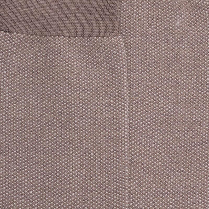 Doré Doré Chaussettes Homme Caviar En Laine Merinos - Blanc Grive & Écru